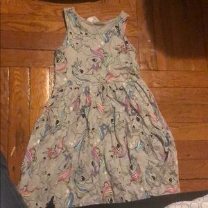 Girls unicorn dress
